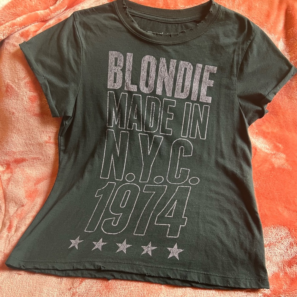 Recycled Karma Blondie T-shirt, ladies medium.